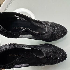 Le Chateau Black Sparkling Heels